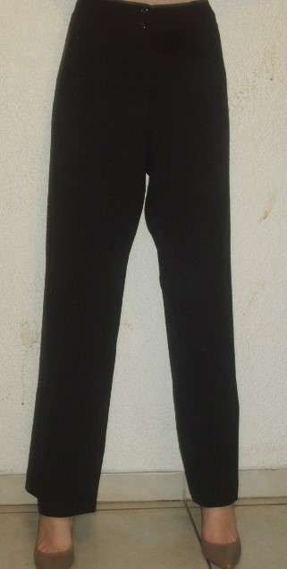 INWEAR BLACK PANTS, WIDELEG. LOVELY MATERIAL. SIZE 8. AS NEW