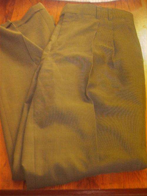 BROWN GREY FORMAL PANTS. TRUWORTHS MAN . SIZE 34. AS NEW