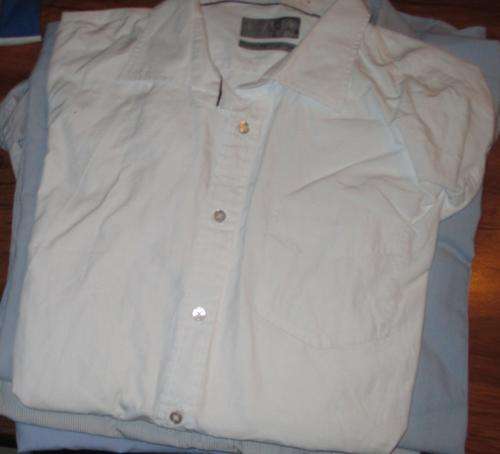 WHITE SHIRT. LAB. SIZE XXLARGE. AS NEW