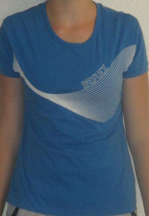 BLUE REFLEX SHIRT. SIZE XLARGE. AS NEW