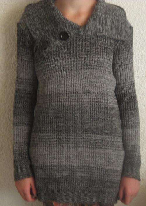 CHARCOAL PULL OVER. SIZE M. TRUWORTHS. AS NEW