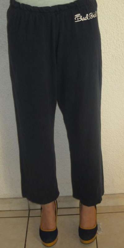 BAD GIRL TRACK SUIT PANTS. SIZE MEDIUM. CONDITION GOOD