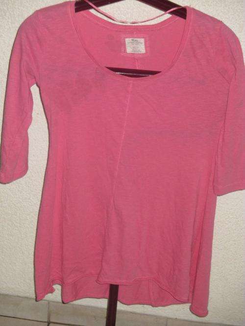 LONG SLEEVE PINK T. SIZE XS. AS NEW