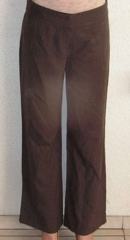 BROWN FORMAL PANTS. SIZE 36. CONDITION: VERY GOOD