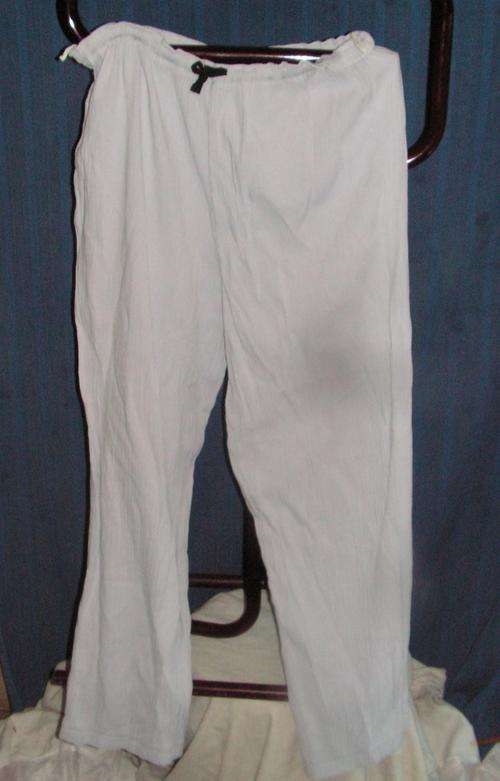 PURPLE ELASTICATED PANTS. WOOLWORTHS. SIZE 14. CONDITION: VERY GOOD