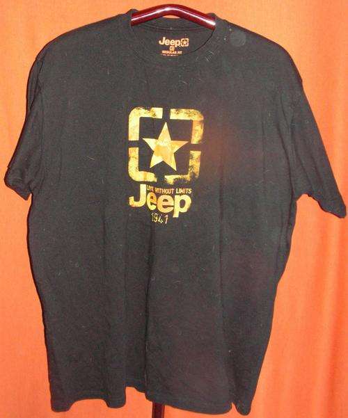 JEEP SLOGAN T. SIZE EXTRA LARGE.. CONDITION: VERY GOOD