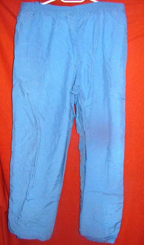 BLUE TRACK PANTS. WOOLWORTHS. SIZE LARGE.. CONDITION: VERY GOOD