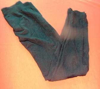 BLACK WOOLY LEGGINS. SIZE LARGE.. CONDITION: VERY GOOD