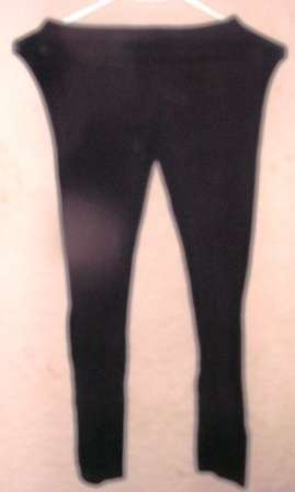 BLACK BASIC LEGGINGS FREE SIZE 12 CONDITION: VERY GOOD