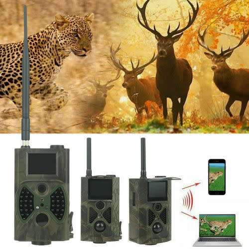 HD Hunting Trail Digital Animal Camera IR Night Vision Video 1080P GPRS