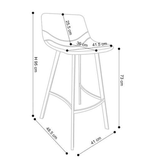 Wahlen Bar Stool