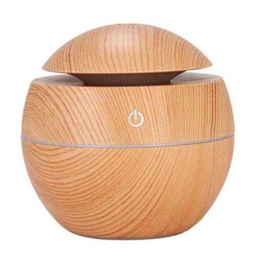Portable USB Aroma Humidifier - Light brown