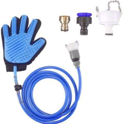 Pet Grooming Bath Massager Shower Glove