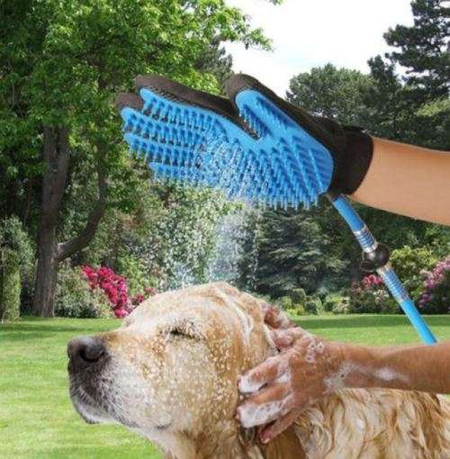 Pet Grooming Bath Massager Shower Glove