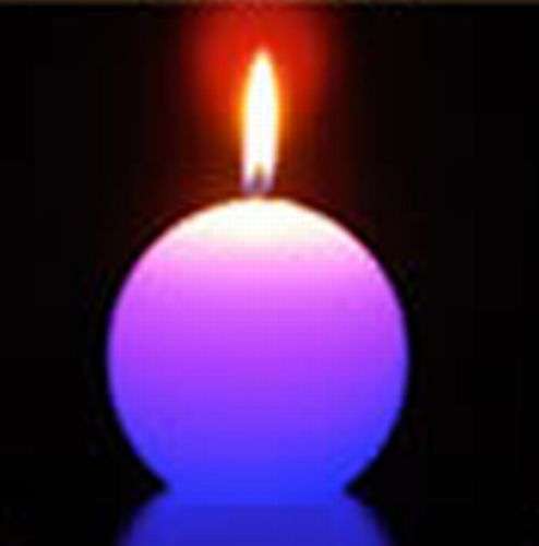 Magick Candle - changes colour  Unique !!!