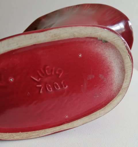 Lucia Ware horn vase