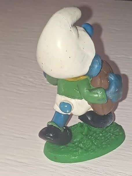 SUPER RARE SPRINGBOK SMURF ## HIGHLY COLLECTIBLE ## 1980 ## SCARCE SCHLEIGH PEYO