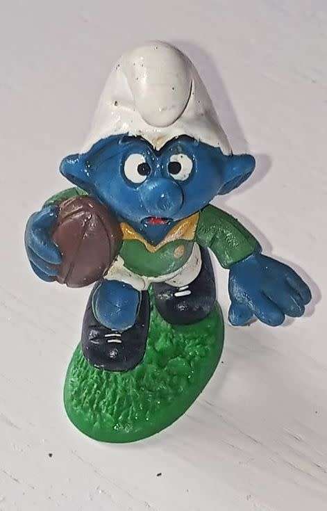 SUPER RARE SPRINGBOK SMURF ## HIGHLY COLLECTIBLE ## 1980 ## SCARCE SCHLEIGH PEYO