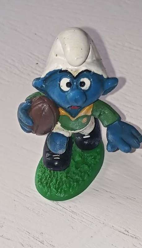 SUPER RARE SPRINGBOK SMURF ## HIGHLY COLLECTIBLE ## 1980 ## SCARCE SCHLEIGH PEYO