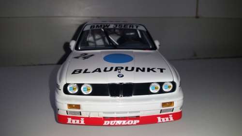 1:18 Minichamps BMW M3 DTM 1987 Manthey #24 Norisring Team Isert Blaupunkt