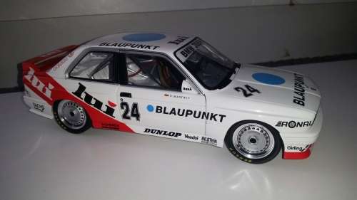 1:18 Minichamps BMW M3 DTM 1987 Manthey #24 Norisring Team Isert Blaupunkt