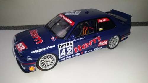 1:18 Minichamps BMW M3 E30 #42, DTM Becker 1992
