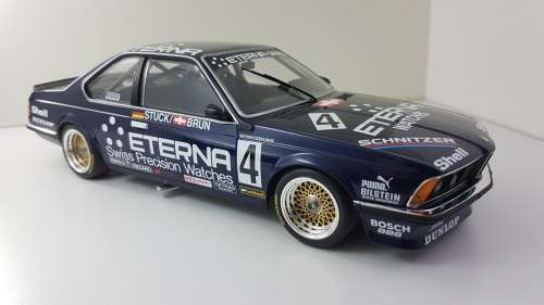 BMW 635 CSi #4 3rd GP Brno 1983 Stuck, Brun 1:18 Minichamps