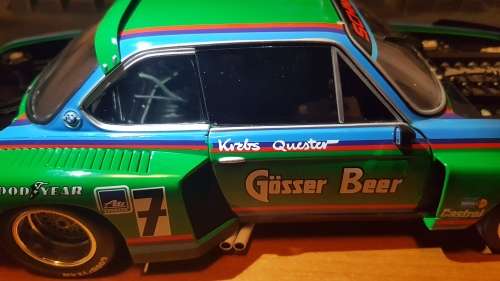 1/18 Minichamps bmw 3.5 csl gruppe 5 1976