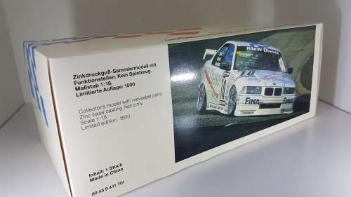 RARE 1/18 UT BMW DTM - Diesel - Dealer Edition