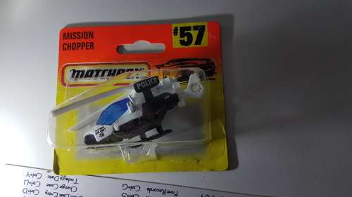 MATCHBOX MISSION CHOPPER