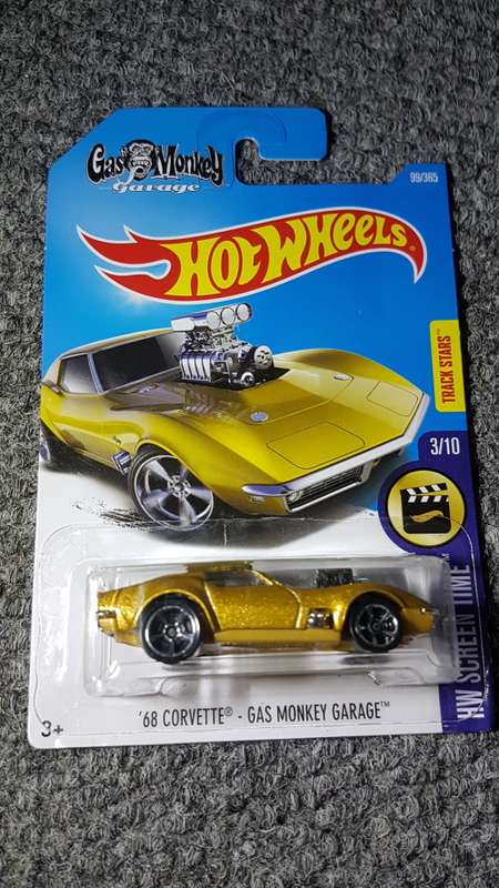 HOTWHEELS GAS MONKEY CORVETTE
