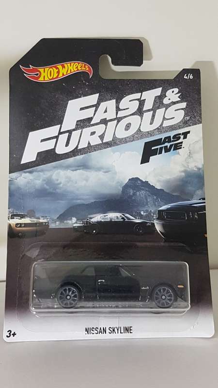 HOTWHEELS NISSAN SKYLINE -  FAST FIVE