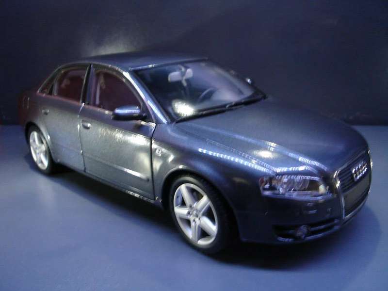 Audi A4 2005 Sedan, 1:18 scale diecast model by  Minichamps, Mint Condition