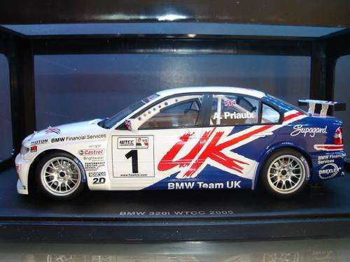 AutoArt BMW 320i WTCC 2005, E46, 1:18 Diecast Model