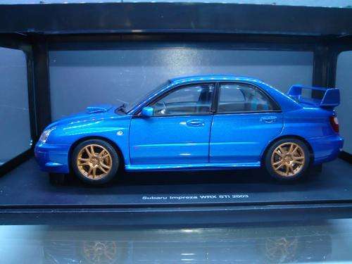 Subaru Impreza WRX STI 2003, "Blob Eye", 1:18 Scale Model, by AutoArt
