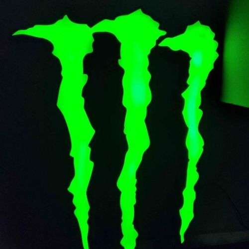 Monster Energy Sign - Collection only