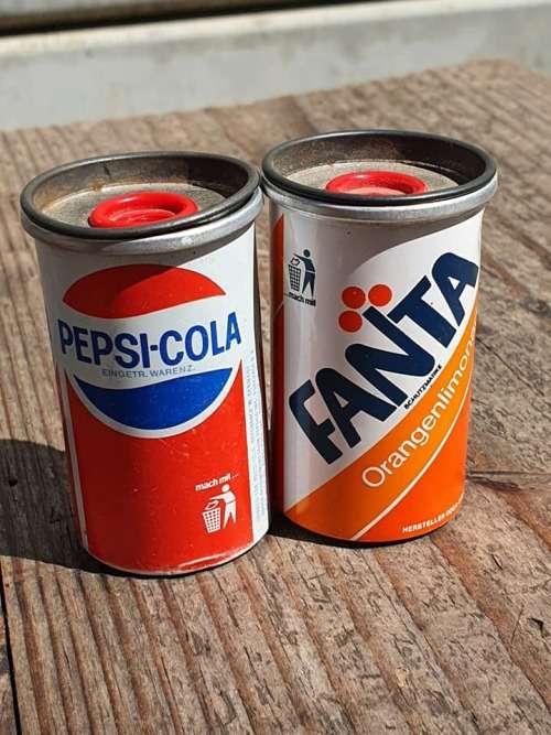 Pepsi and Fanta Pencil Sharpeners