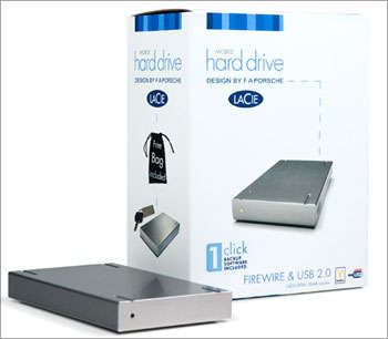 Lacie Mobile Hard Drive 160 GB Design By F.A.Porsche