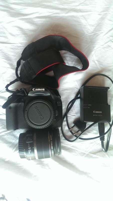 Canon 550D with 18-55mm lens