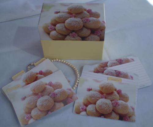 Recipe storage box