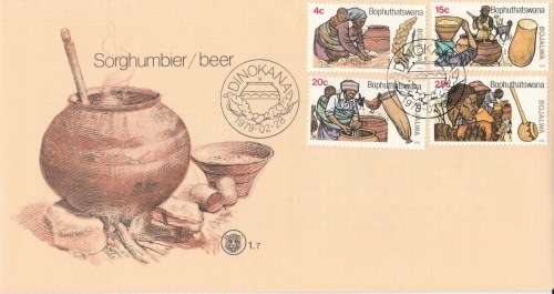 BOP 1979-02-28 Production of Sorghum Beer FDC 1.07 (22 000) [SACC R7]