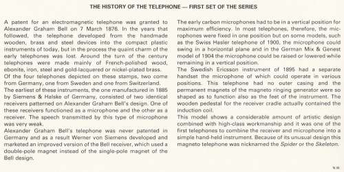 BOP 1981-07-31 History of the Telephone FDC 1.18 (120 000) [SACC R7]
