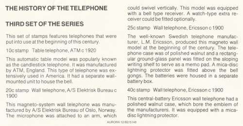 BOP 1983-06-22 History of the Telephone (series 3) FDC 1.26 (100 000) [SACC R7]