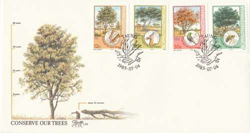 BOP 1985-07-04 Tree Conservation FDC 1.34 (60 000) [SACC R7]