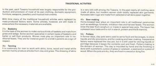 BOP 1990-10-04 Traditional Crafts FDC 2.21 (35 000) [SACC R7]