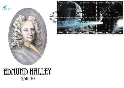 CIS 1986-03-20 Hailey`s Comet FDC 1.17 (50 000) [SACC R35]