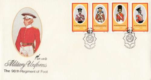 CIS 1986-06-12 Military Uniforms (3rd Series) FDC 1.18 (53 000) [SACC R7]