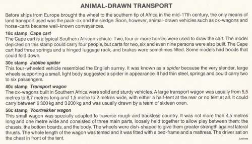 CIS 1989-12-07 Animal-drawn Transport FDC 1.32 (41 000) [SACC R7]