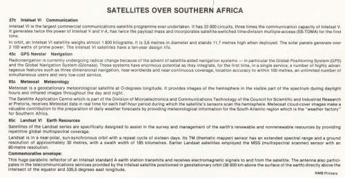 CIS 1992-06-04 Int. Space Year - Satellites over Southern Africa FDC 2.4 (26 000) [SACC R30]
