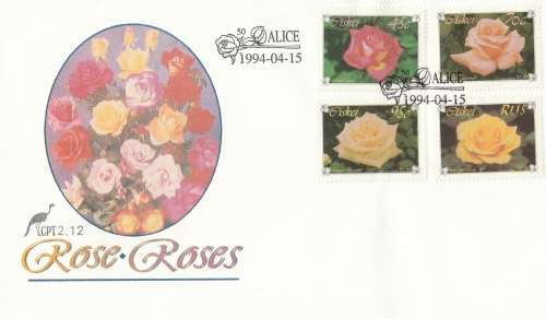 CIS 1994-04-15 Hybrid Roses FDC 2.12 (19 000) [SACC R45]
